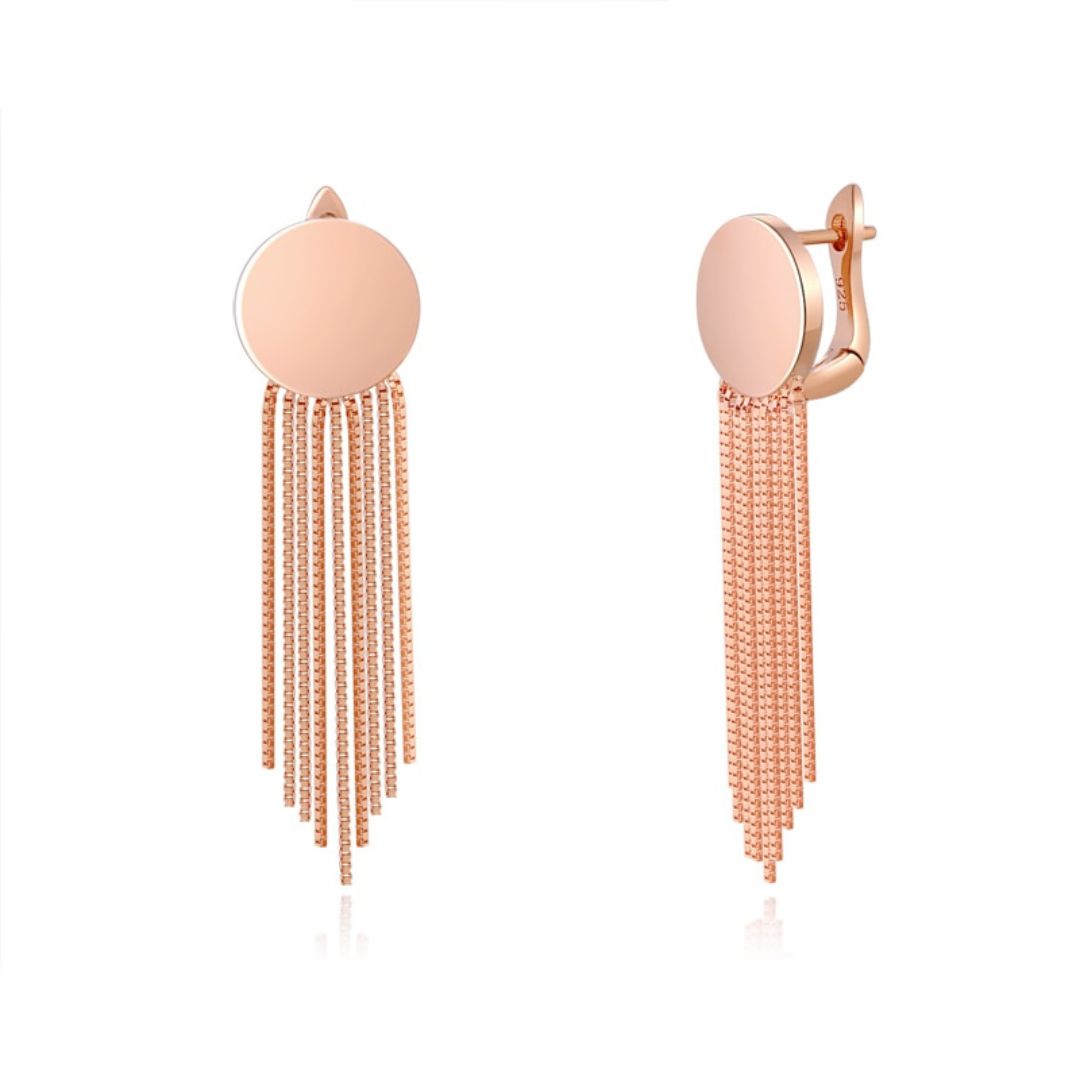 Brincos de Prata esterlina 925 Estilo Fino